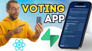 Build a Poll App with React Native amp Supabase tutorial for beginners [upl. by Aremat128]