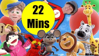 3D Rhymes Bingo And More  22 Minutes of Songs Dream English Kids  Learn English Fun [upl. by Guglielma310]