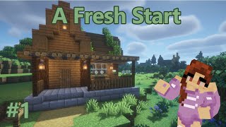 A Fresher Start  Modded Minecraft  Episode 1 [upl. by Eppes]