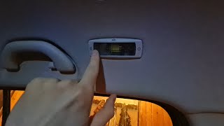 Skoda Fabia III  interior side light removal [upl. by Einnij]