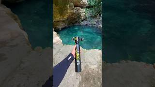 How To Refill The MINI Scuba Tank ✅ fyp underwater scuba diving beach ocean snorkeling [upl. by Wenn]