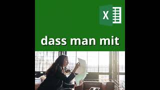 Excel  Probieren Sie doch mal die Taste quotlöschenquot aus [upl. by Yramesor]