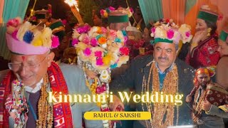 Kinnauri Wedding Rahul amp Sakshi ❤️ Kupa to Roghi 🚗 kinnaur kinnauriwedding [upl. by Rina942]