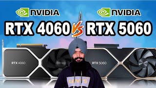 NVIDIA GeForce RTX 4060 vs RTX 5060 8GB Graphics Card  4060 vs 5060  4060 vs 5060 Graphics Card [upl. by Adniroc635]