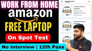 Amazon Work From Home Job  No Interview  Online Jobs at Home  Part Time Job  Amazon Vacancy 2024 [upl. by Anyg]