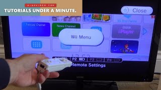 How to check BATTERY LEVEL on the Nintendo Wii Controllers [upl. by Hgielyk930]