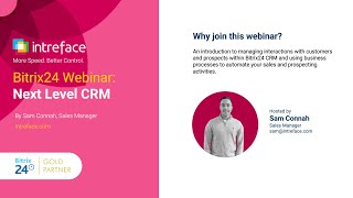 BITRIX24 WEBINAR NEXT LEVEL CRM [upl. by Conlee]