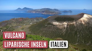 🇮🇹 Liparische Inseln • Vulcano • Wandern vor der Küste Siziliens in Italien [upl. by Orsini68]