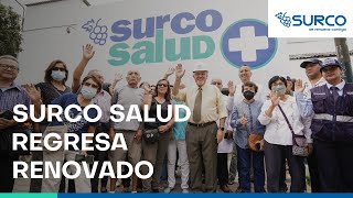 ¡Surco Salud regresa renovado  Municipalidad Distrital de Santiago de Surco [upl. by Kylstra372]