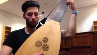 Kapsberger Toccata Arpeggiata Calin Boisteanu theorbo [upl. by Woodman]