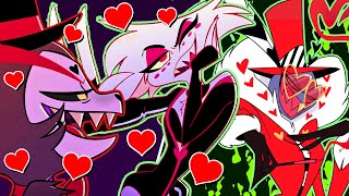 Hazbin Hotel Relationships ❤️ Healthy to Toxic ☣️ [upl. by Nodnal]