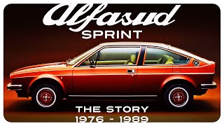 Alfa Romeo Alfasud Sprint  The Story 1976  89 [upl. by Yecnahc]