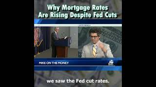 Why are mortgage rates rising as the Fed cuts interest rates [upl. by Hannus]