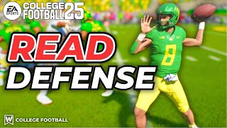 How To Read Defense Like A Pro in College Football 25 [upl. by Leacock]