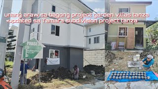 unang araw sa bagong project garden villas project tanza [upl. by Ybur]