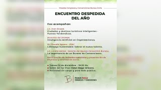 Posadas Congresos y Convenciones Bureau Invita  Encuentro de Despedida del Año [upl. by Zirtaeb]