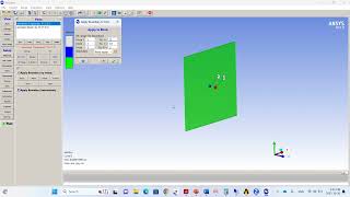 Autodyn Ansys Tutorial 6 How to apply fixed supports at steel plate edges [upl. by Ena47]