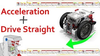 The Ultimate EV3 Acceleration MyBlock  Accel Plus DriveStraight [upl. by Iduj]