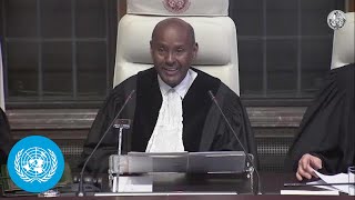 The International Court of Justice ICJ delivers its Order in the case of Iran v USA [upl. by Ahtamat]