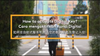 How to activate Digital Key  Resorts World Genting [upl. by Mill]