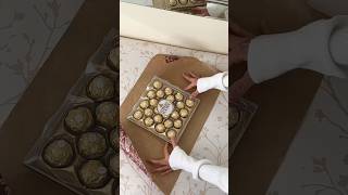 How to wrap a gift gift giftwrapping handmade chocolate asmr how howto wrapping diy ideas [upl. by Weinrich176]