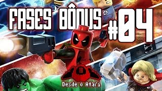 Lego Marvel Super Heroes  Fase Bonus 0412  Clarim Diário  RazuchiTV  Desde o Atari old [upl. by Audwin516]