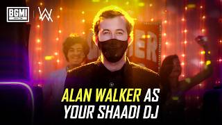 Alan Walker becomes a Shaadi DJ BGMI [upl. by Klayman]