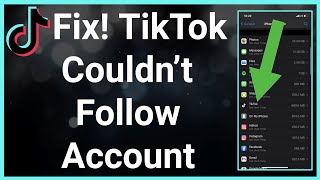 TikTok Couldnt Follow Account [upl. by Berton]