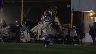 MVI 8477 Ermineskin Powwow 2023 Friday evening Jr Womens Traditional Dance Contest [upl. by Nancie]