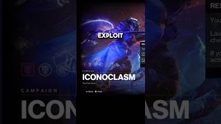 ICONOCLASM First Encounter Cheese  The Final Shape  destiny2 destiny tipsandtricks [upl. by Zedecrem]