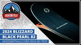 2024 Blizzard Black Pearl 82  SkiEssentialscom Ski Test [upl. by Arianie188]