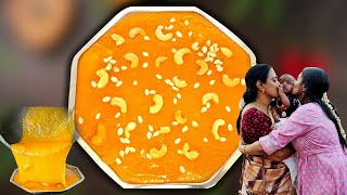 ❤️வாயில் போட்டவுடன் கரையும் அல்வா  Halwa Recipe in Tamil  Maravalli kizhangku Halwa  Sweet Recipe [upl. by Vlad]