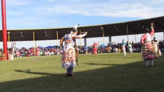 Samson Cree Powwow 2016 Jr Womens Jingle 4 SideStep [upl. by Alieka927]