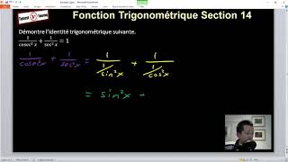 Section 14 Exemple 2  Démontre l’identité trigonométrique [upl. by Cavanagh]