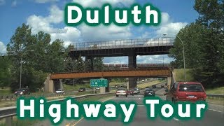 Highway Tour of Duluth MN [upl. by Haelem240]