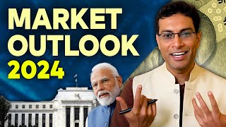 Markets could correct by 20 5 important predictions for 2024  Akshat Shrivastava [upl. by Bourn541]