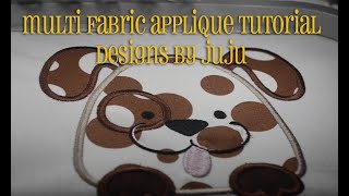 How do Machine Applique With Multiple Fabrics [upl. by Alket]