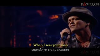 Bruno Mars  When I Was Your Man Sub Español  Lyrics [upl. by Abdella843]