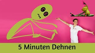 Das 5 Minuten Dehnprogramm  So bleibst du geschmeidig [upl. by Irolav]