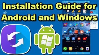 SideSync 2018 How to Install and Configure on Android and Windows [upl. by Adair]