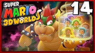 Super Mario 3D World CoOp  Episode 14  Bowser Returns Again [upl. by Aimahc]