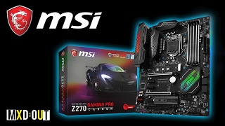 MSI Z270 Pro Gaming Carbon motherboard Review [upl. by Yendis156]