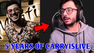 CarryisLive 5 YEARS Special  CarryMinati CarryIsLive VR Series  CarryMinati Facts  shorts [upl. by Vanessa635]