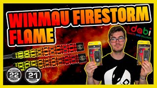 WINMAU FIRESTORM FLAME STYLE DARTS RANGE [upl. by Dyl]