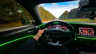 WIDEBODY HELLCAT DRIVING IN MOUNTAINS POV DRIVE [upl. by Mitzi]