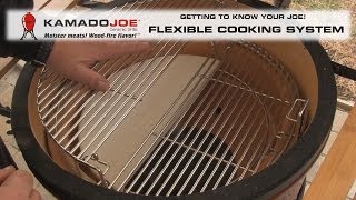 Kamado Joe  Divide and Conquer Flexible Cooking System [upl. by Enytnoel]