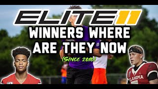 Elite 11 Winners Where Are They Now [upl. by Zel665]