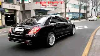 W222 S65 AMG REMUS EVC SYSTEM  road test W222 S65 AMG 레무스 가변배기 시스템 [upl. by Netsrik]