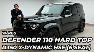 2024 Land Rover Defender 110 30 D350 XDynamic HSE Hard Top Commercial 6 Seat VAT Q [upl. by Ulysses991]