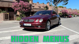 MercedesBenz CL55 AMG 500hp review and hidden menus [upl. by Germain]